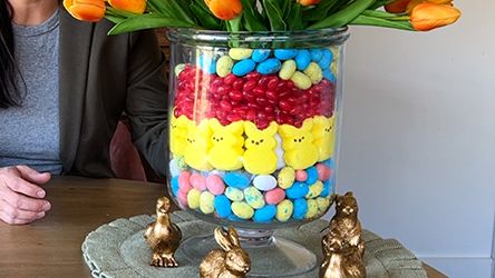 DIY Easter Candy Vase