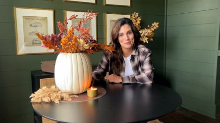 Autumn Pumpkin Centerpiece