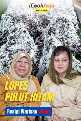 Kuih Lopes Pulut Hitam