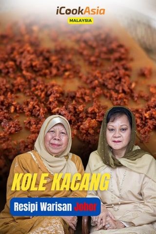 Kuih Kole Kacang Resepi Tradisional Johor