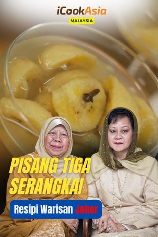 Pisang Tiga Serangkai Traditional Johor Recipe