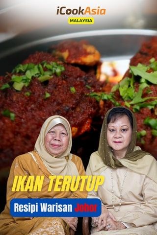 Ikan Masak Terutup Johor Traditional Recipe