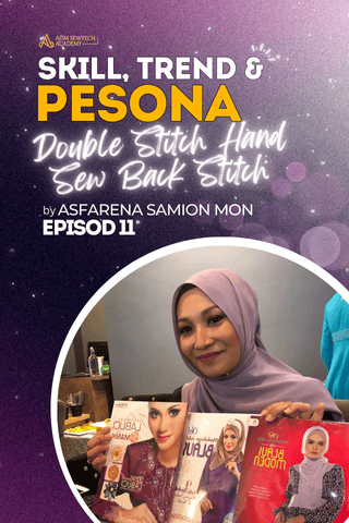 Ep 11- Double Stitch & Back Stitch