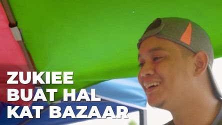 Zukiee Buat Hal Kat Bazaar