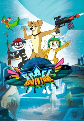 Honey and Bunny In Space Adventure Online