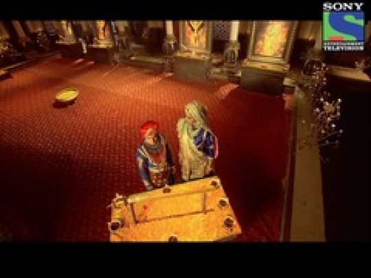 Pratap is mesmerized by the Family Sword