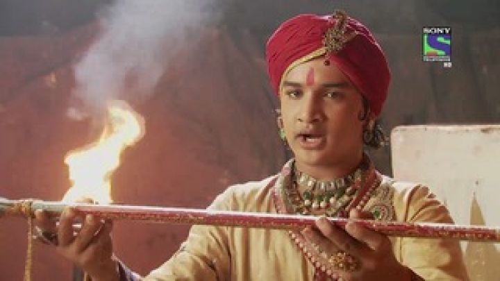 Pratap & Behram Khan try to convince Rana Bhil Guru