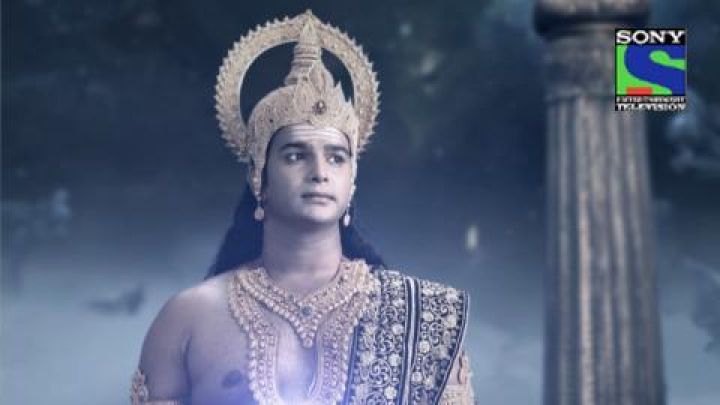 Hanuman is mourning on his fathers death