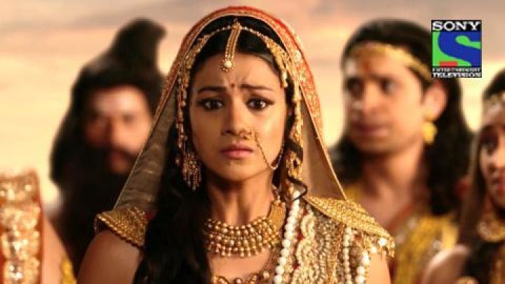 Hanuman tries to free his father