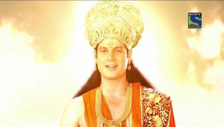 Hanuman Lifts Mount Govardhan