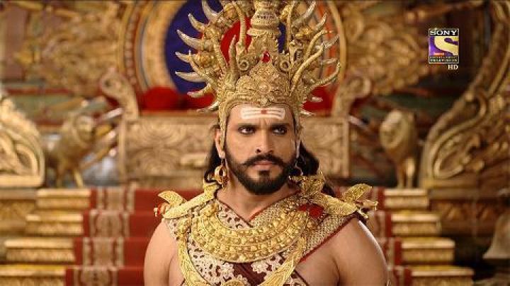 Hanuman Rushes Towards Himalayas