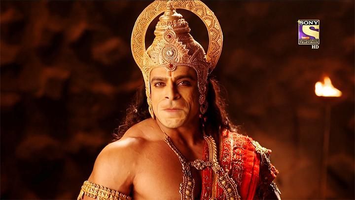 Hanuman Fights Against Mahiravan's Son