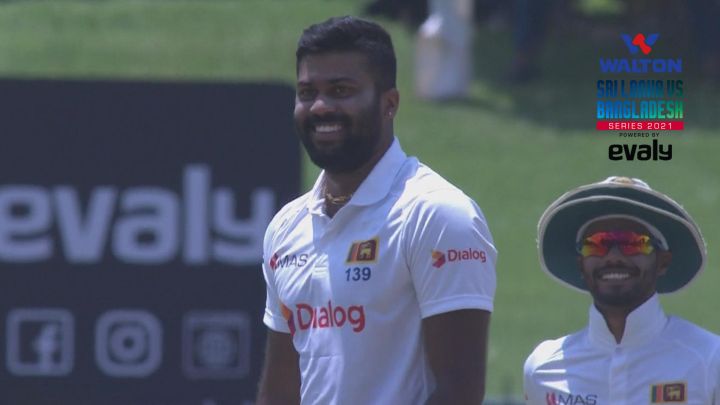 HLS - Day 2 - 1st Test - SL vs BAN - 22 Apr 2021