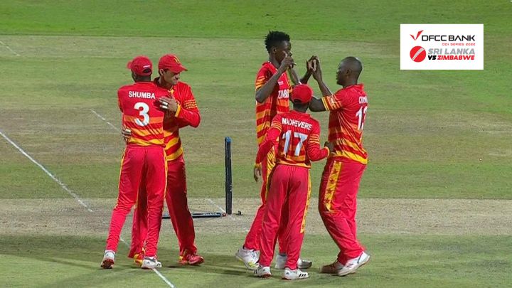 HLS - 2nd ODI - SL vs ZIM - 18 Jan 2022