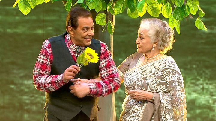 Celebrating Dharmendra And Asha Parekh