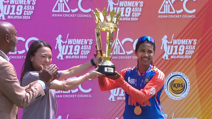 India Women Clinch The ACC U-19 Women's Asia Cup 2024