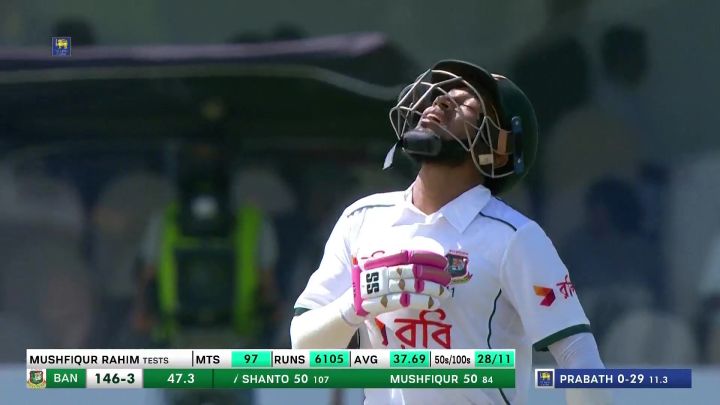 Fifty! Rahim Stacks Up More Runs For Bangladesh