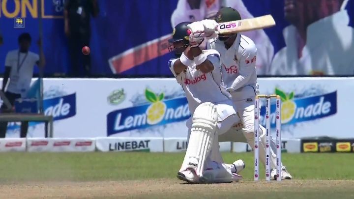 Four! Chandimal Rides His Luck With A Thick Edge Past Slip