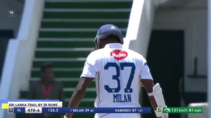 Wicket! Hasan Removes Milan To Shift The Momentum