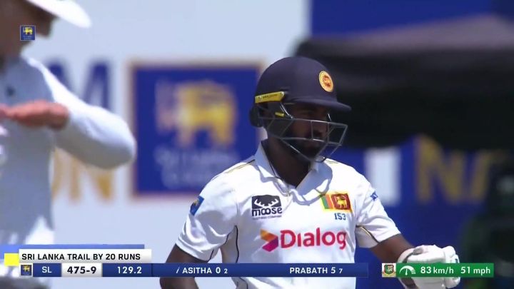 Four! Asitha Pumps It Down The Ground For A Boundary