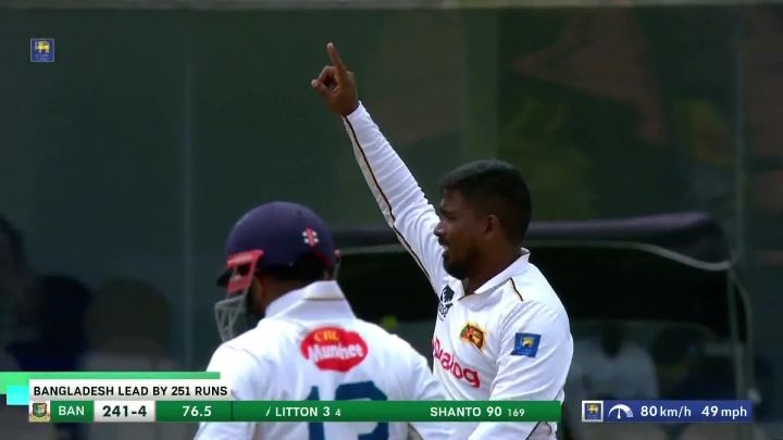 Wicket! Rathnayake Strikes With A Peach To Castle Litton