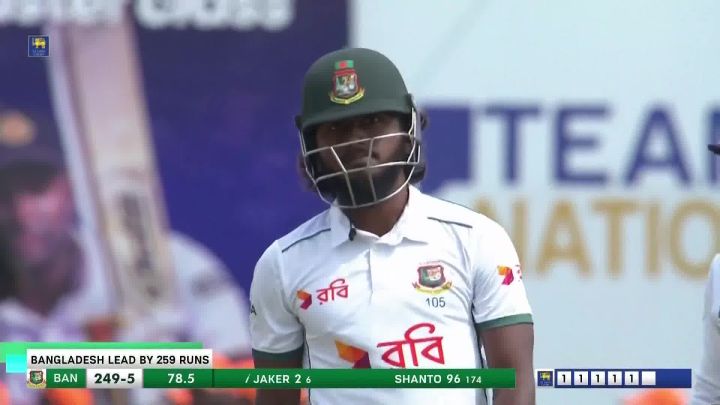 Wicket! Rathnayake Spins One Past Ali’s Guard