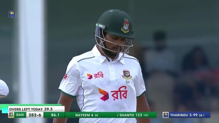 Six! Shanto Puts The Pressure Back With Towering Hit