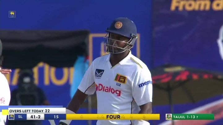 Four! Mathews Flicks With Finesse To Find The Fence