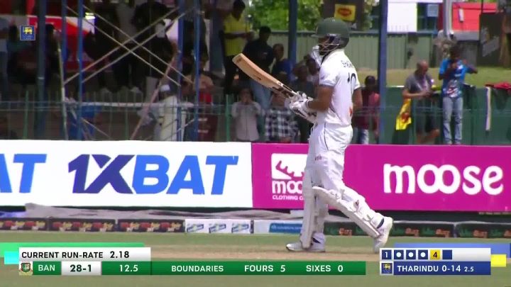 Four! Shadman Dances Down The Pitch And Sends It For A Boundary