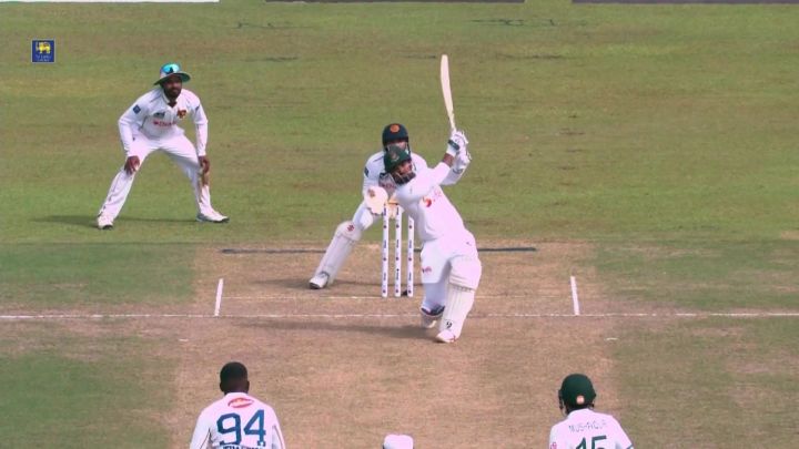 Six! Das Whacks It Straight Down The Ground