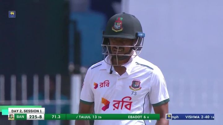 Four! Taijul Pulls It Hard For A Boundary