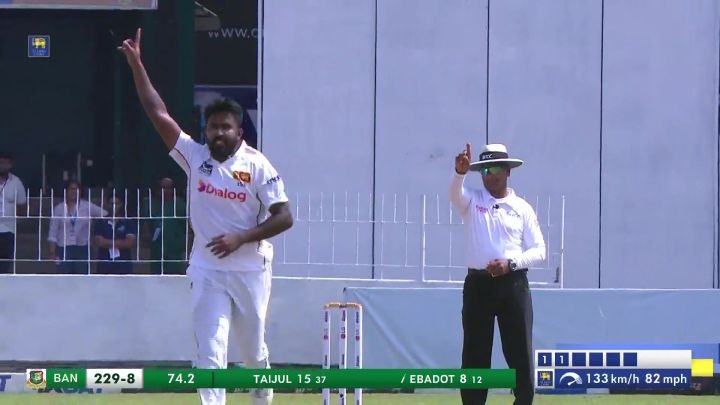 Wicket! Fernando Bags His Third, Sends Back Hossain