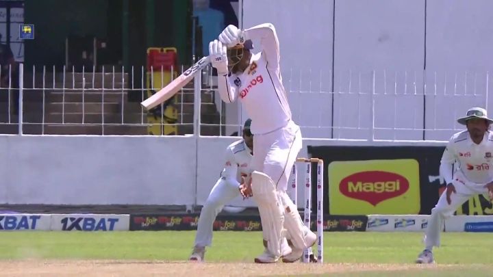 Four! Nissanka Begins The Innings With A Boundary