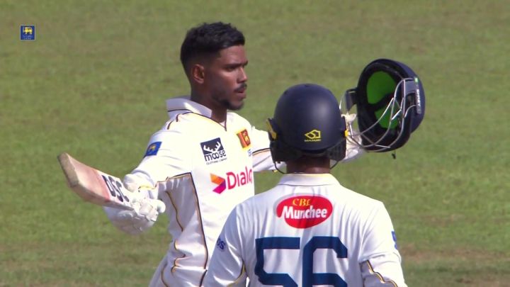 Hundred! Nissanka Comes Up With A Fantastic Century For Sri Lanka