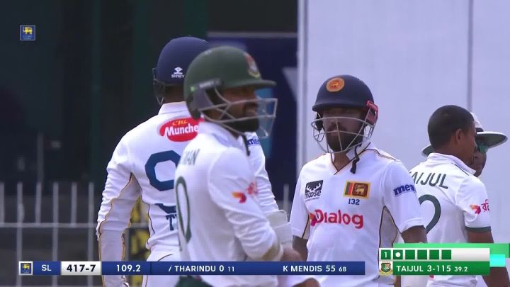 Six! Tharindu Announces Himself With Towering Blow