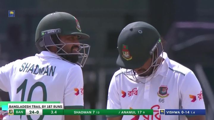 Six! Haque Lifts The Pressure With A Mighty Hit