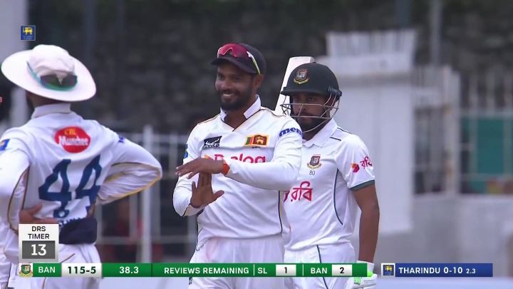 Wicket! Rathnayake Sends Mehidy Packing With A Decisive LBW