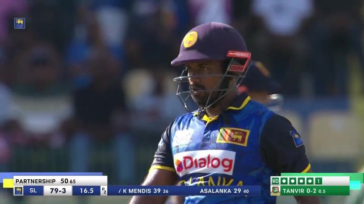 Fifty! Mendis-Asalanka Build Up An Important Partnership For Sri Lanka