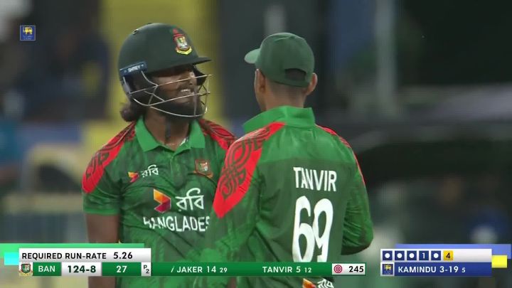 Four! Jaker Finds The Boundary With A Perfect Sweep Shot