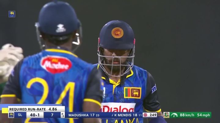 Big Over! Mendis Sparks The Charge With 17 Runs In An Over