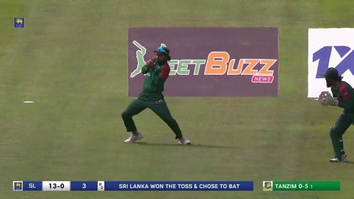 Wicket! Madushka Nicks One Behind To Shanto, Sakib Strikes