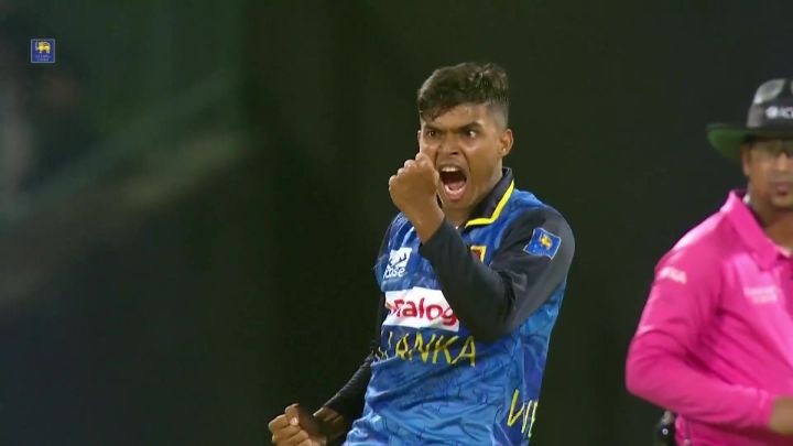 Wicket! Liyanage Holds Onto A Superb Catch, Miraz Departs