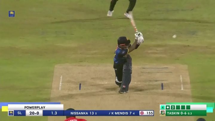 Big Over! Mendis Sparks The Chase With 16 Runs In An Over