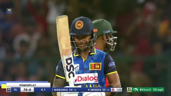 Six! Nissanka Hammers Miraz For Two Maximums