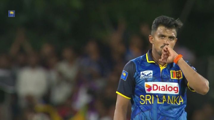 Wicket! Theekshana Breaks The Partnership, Gets Rid Of Dangerous Das