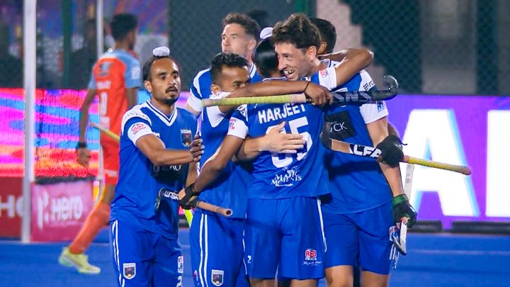 Soorma Hockey Club Rout Delhi SG Pipers - Highlights - 22 Jan 2025 