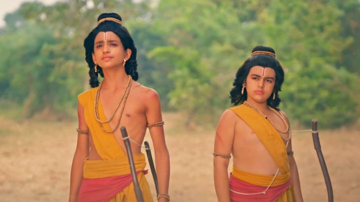 Luv And Kush Confront Shri Ram