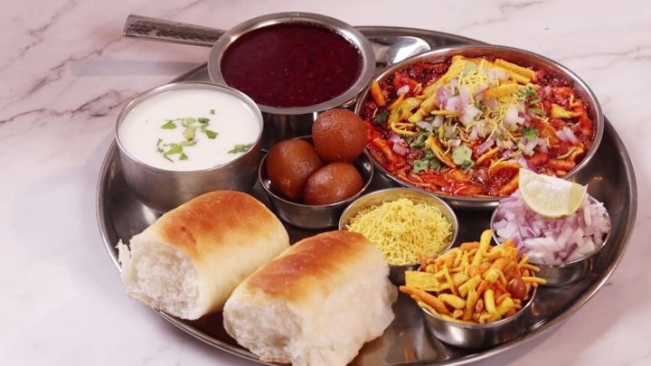 Masaledar Misal Thali