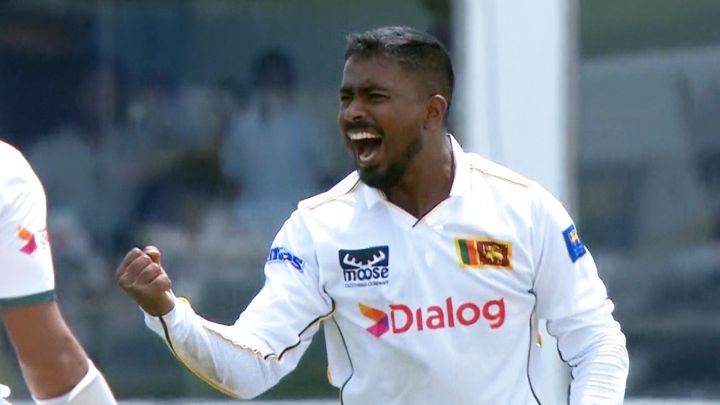 1st Test - Fall of Wickets - Bangladesh - 18 Jun 2025 