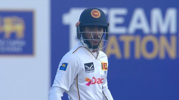 Nissanka Chases With Determination